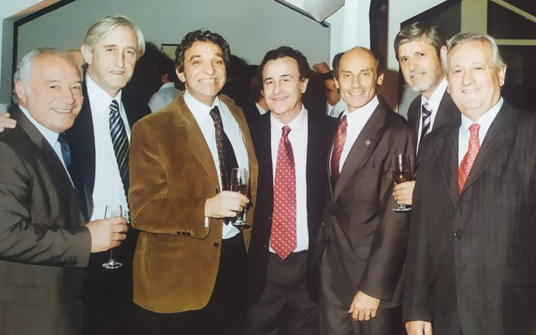 El ex Presidente del Colegio, Dr. Horacio Vero, despide al Dr. Luis María Laborde