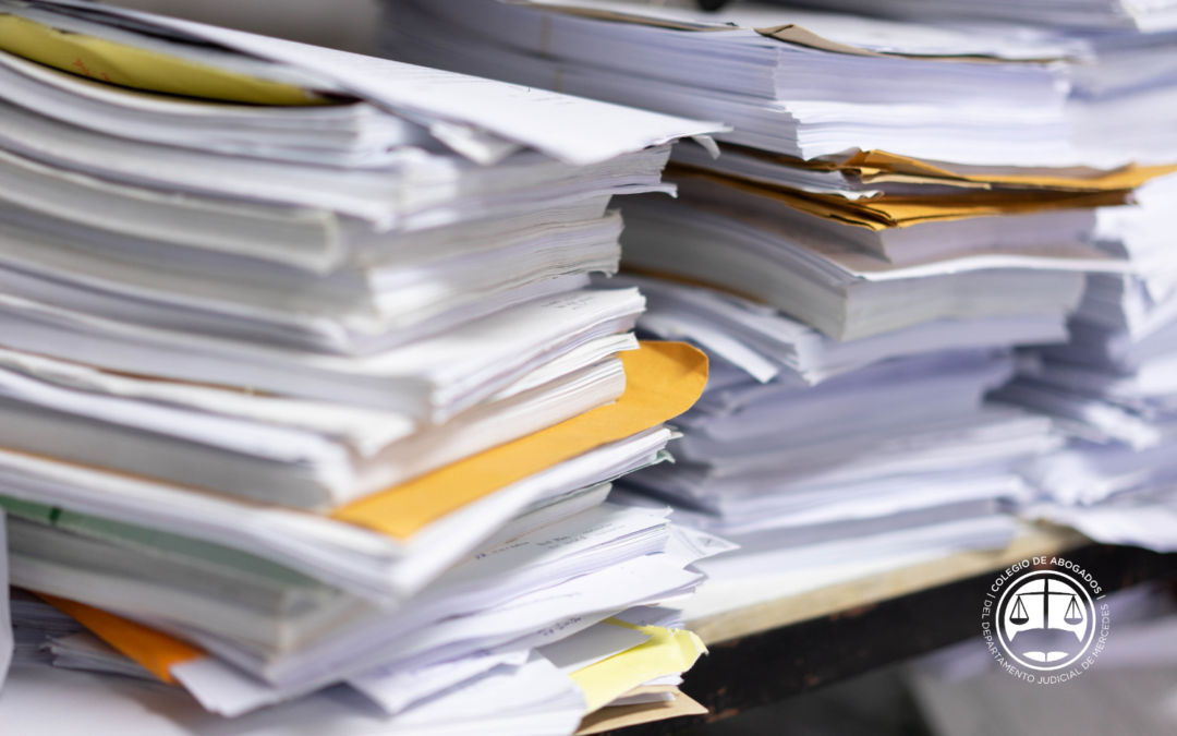 Destrucción de expedientes del Juzgado de Paz Letrado de San Antonio de Areco
